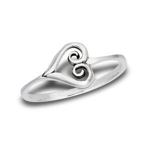 Sterling Silver Celtic Heart Ring